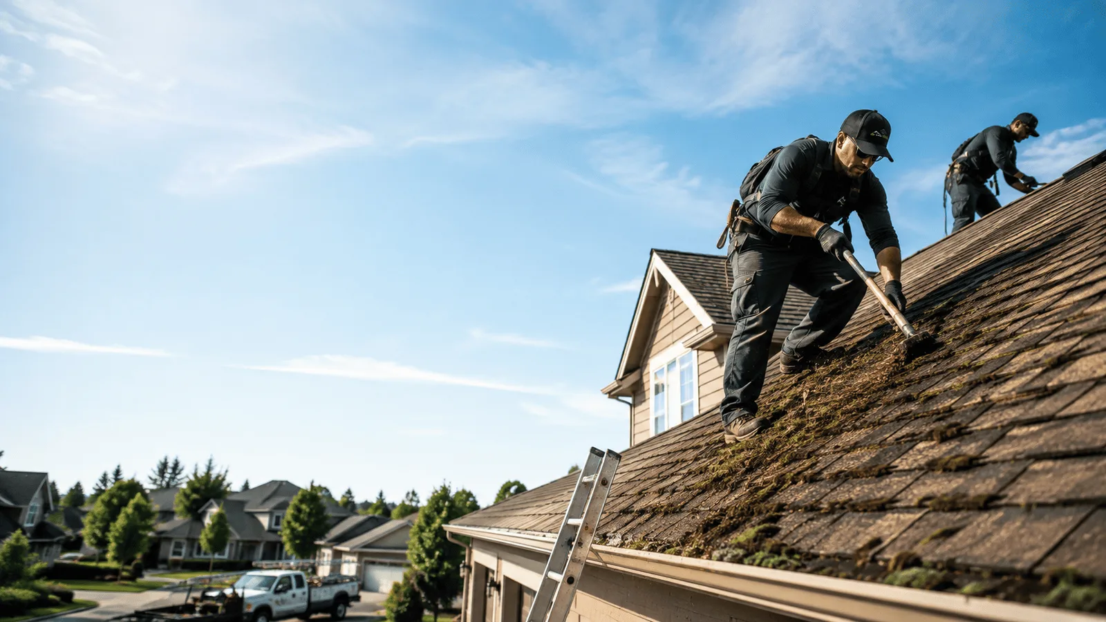 Roof Moss Removal in Marion, KY near me